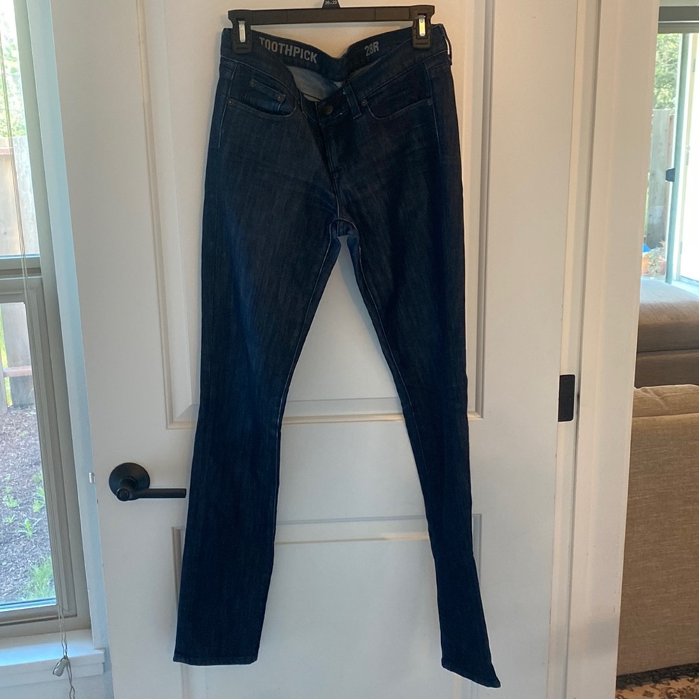 J.crew Toothpick Jeans